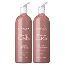 Lanza Healing Curls - Butter Shampoo & Conditioner Duo