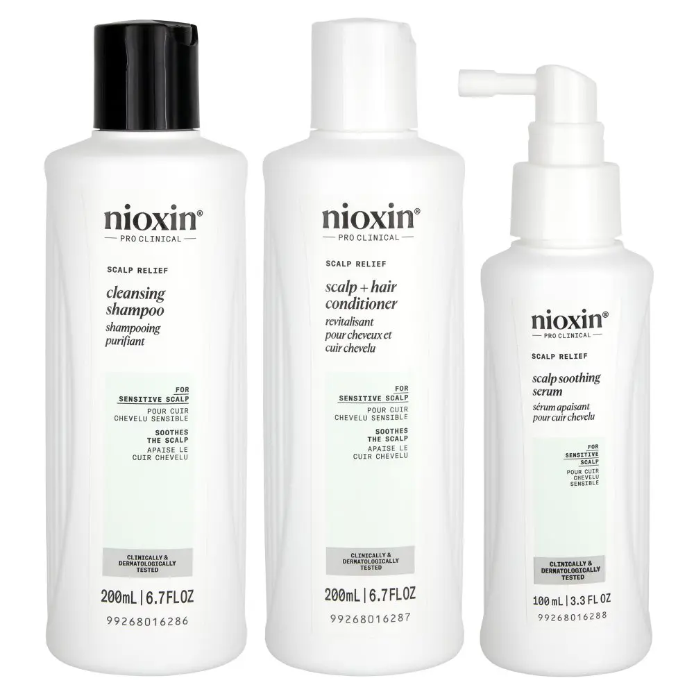 NIOXIN Scalp Relief System Kit for Sensitive Scalp Beauty Care