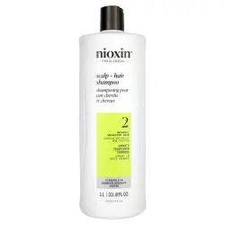 Nioxin Pro Clinical System 2 Scalp + Hair Shampoo for Natural/Untreated Hair