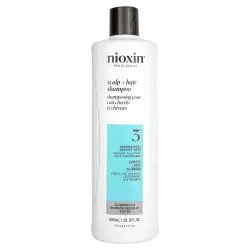 Nioxin Pro Clinical System 3 Scalp + Hair Shampoo for Colored/Dry/Damaged Hair