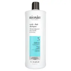 NIOXIN System 3 Scalp + Hair Shampoo for Colored/Dry/Damaged Hair