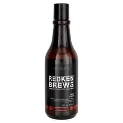 Redken Brews 3-in-1 Shampoo, Conditioner & Body Wash 10oz