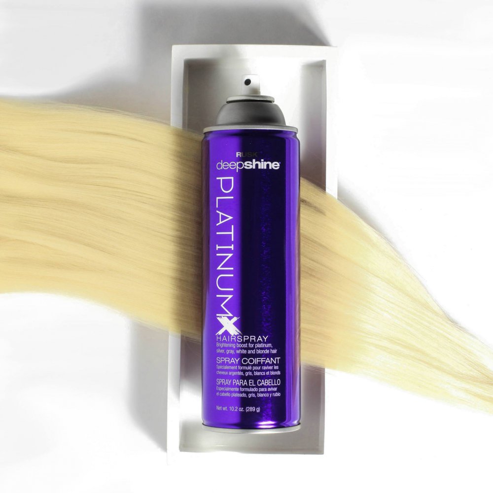 Rusk Deepshine PlatinumX Hairspray | Beauty Care Choices