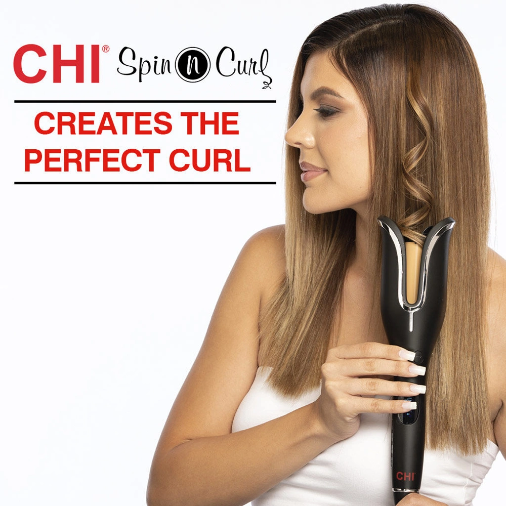 NEW Chi Spin and high quality Curl Automatic Curler Red