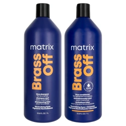 Matrix Brass Off Blue Shampoo & Conditioner Set - 33.8 oz