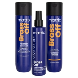 Matrix Brass Off Collection - Cleanse & Leave-In