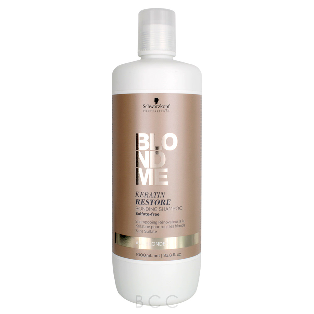 Schwarzkopf Blondme Keratin Restore Bonding Shampoo Beauty